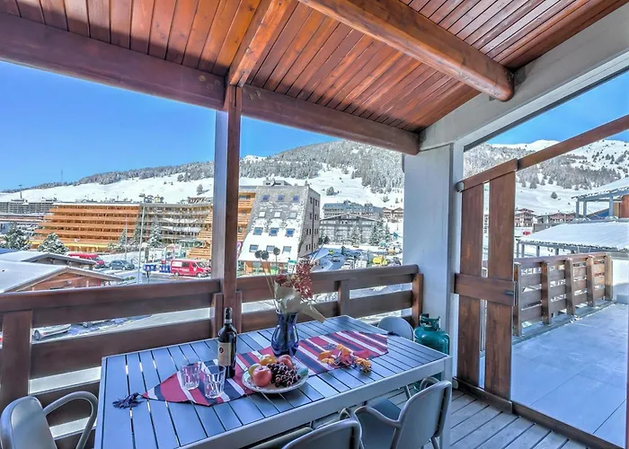 Terrace Few Steps From - Happy Sestriere